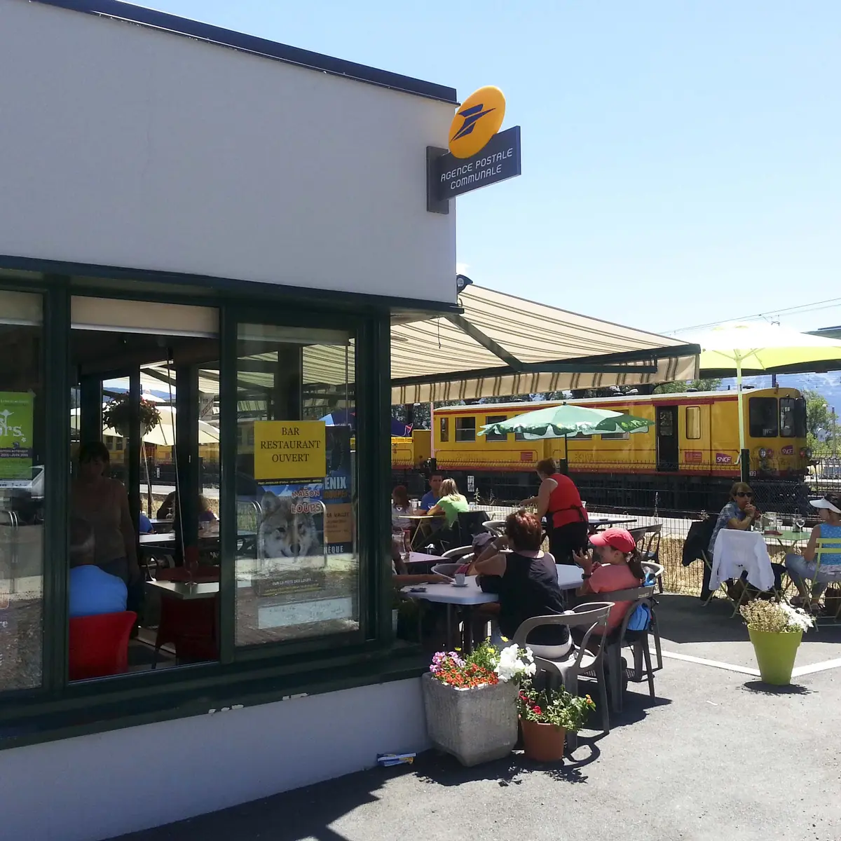 bistrot de la gare vue générale