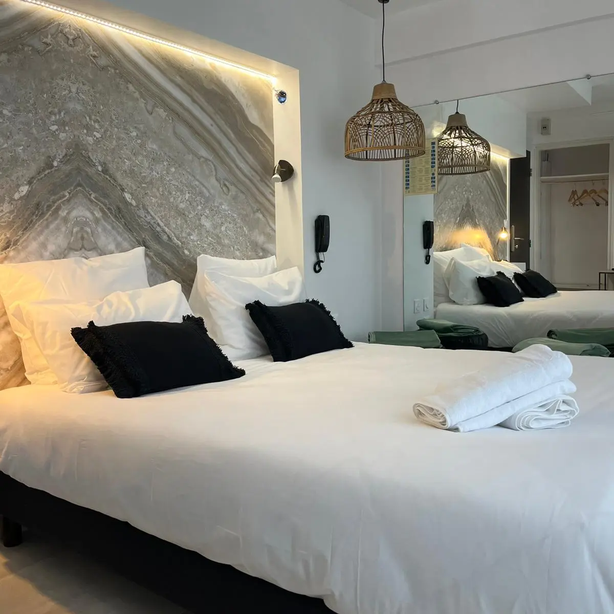 photo hotel sables chambre