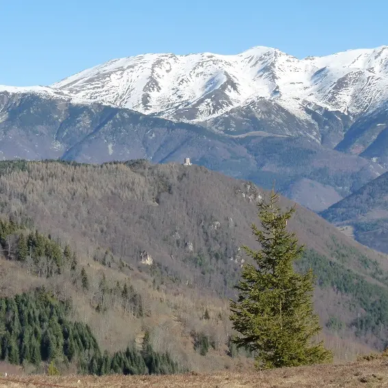 Vue sur le massif du Canigó, versant sud_2