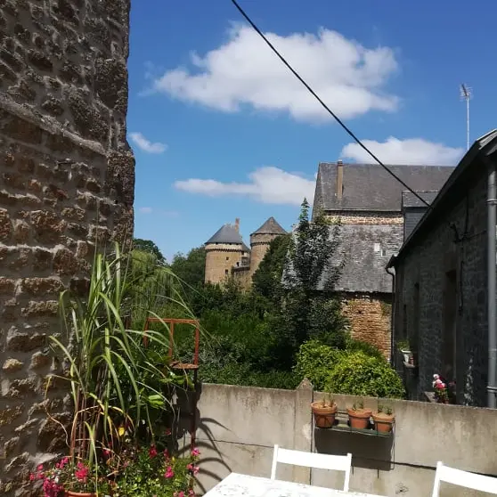 vue sur le château