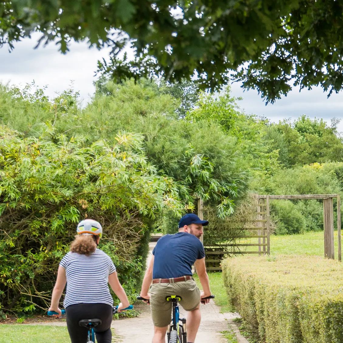 Cyclistes Ile Moulinsart
