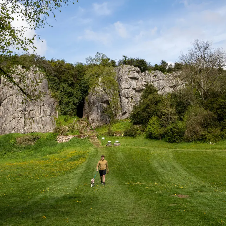Vallée de l'Erve près des Grottes de Saulges en Mayenne