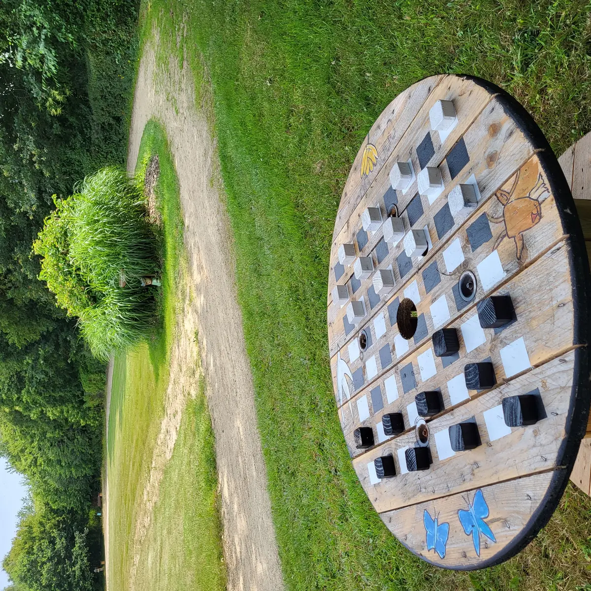 Parc des Bleuets -jeux en bois