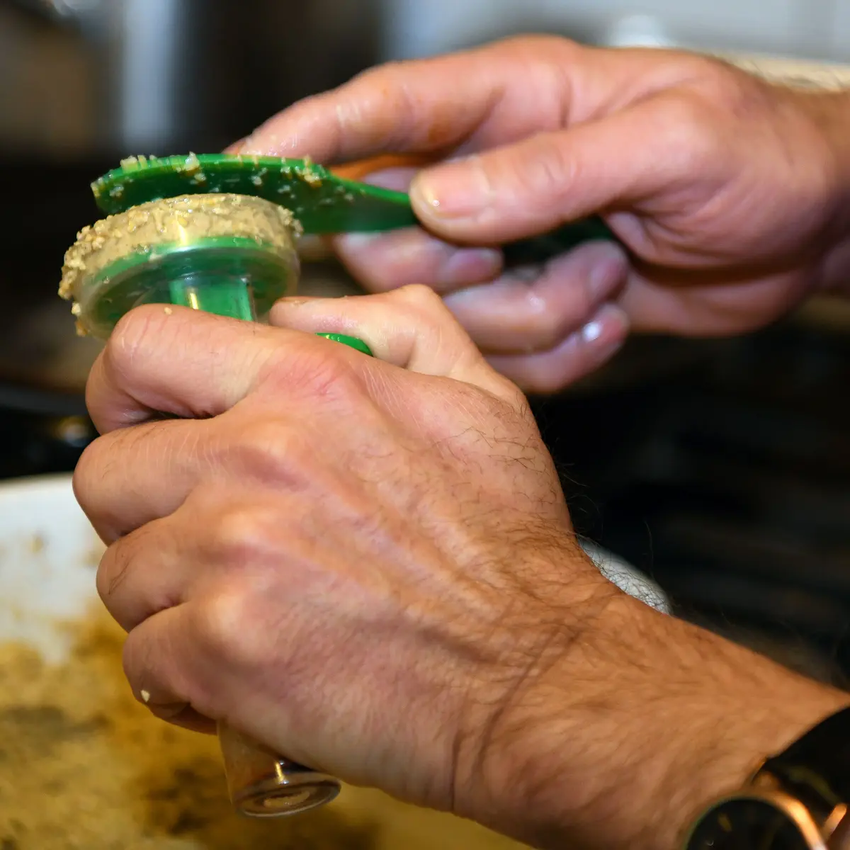 Préparation de spécialités syrienne du restaurant 