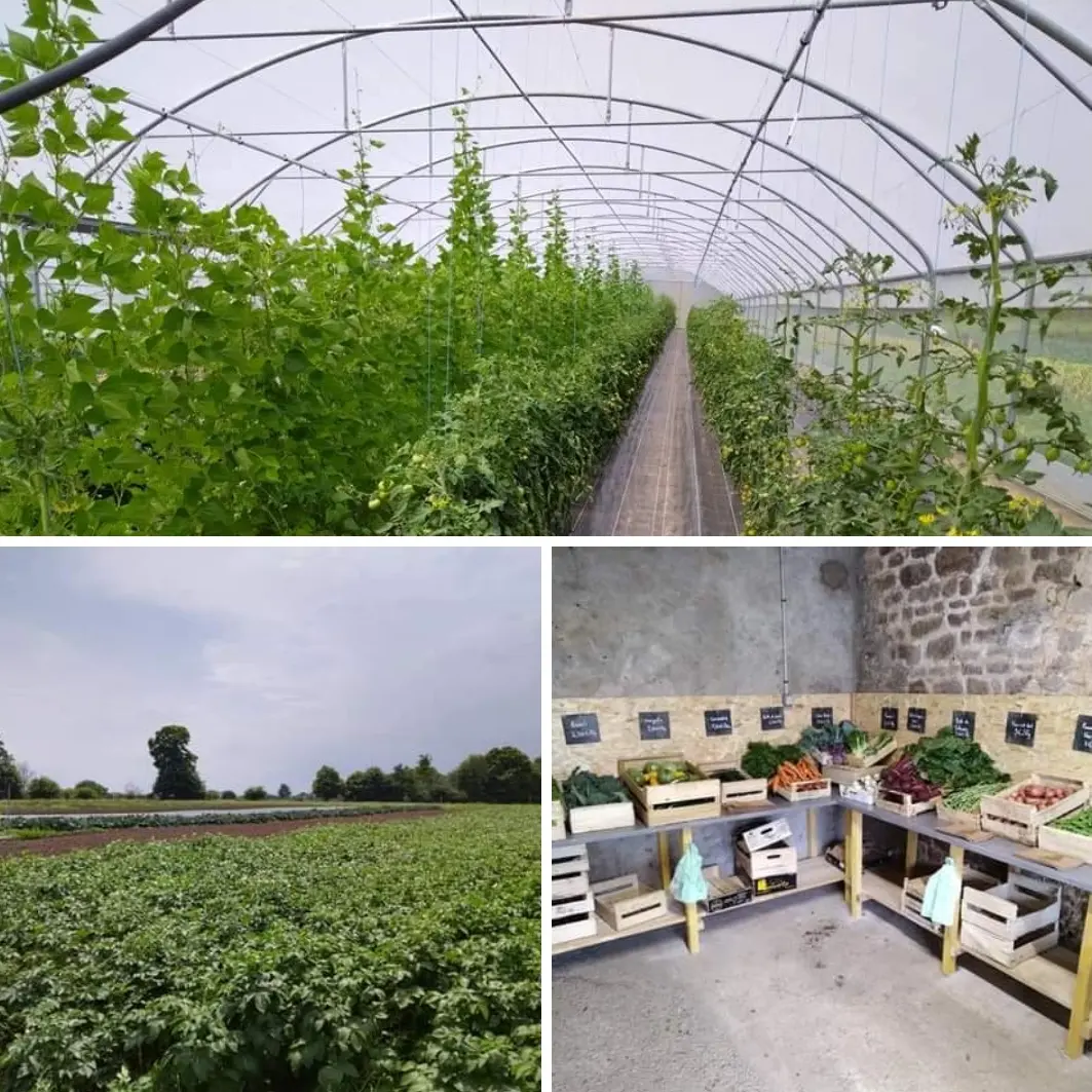 Cultures et vente à la ferme