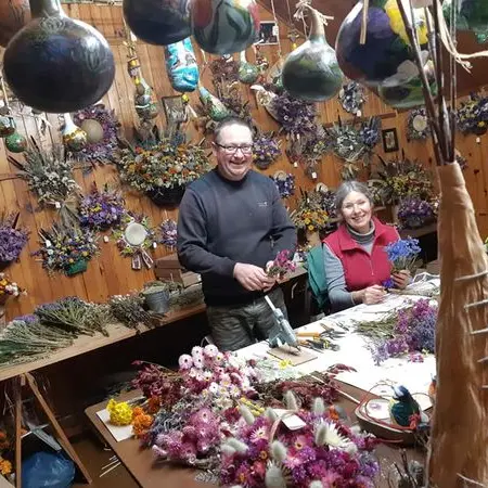 L'atelier boutique de fleurs séchées
