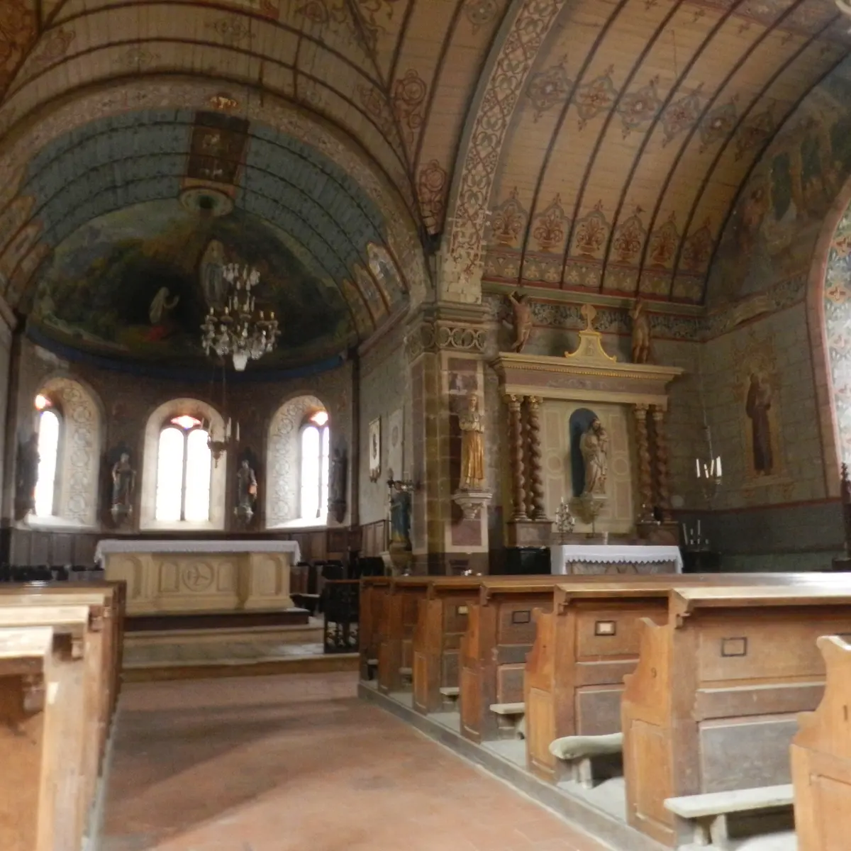 église de Courcemont - intérieur