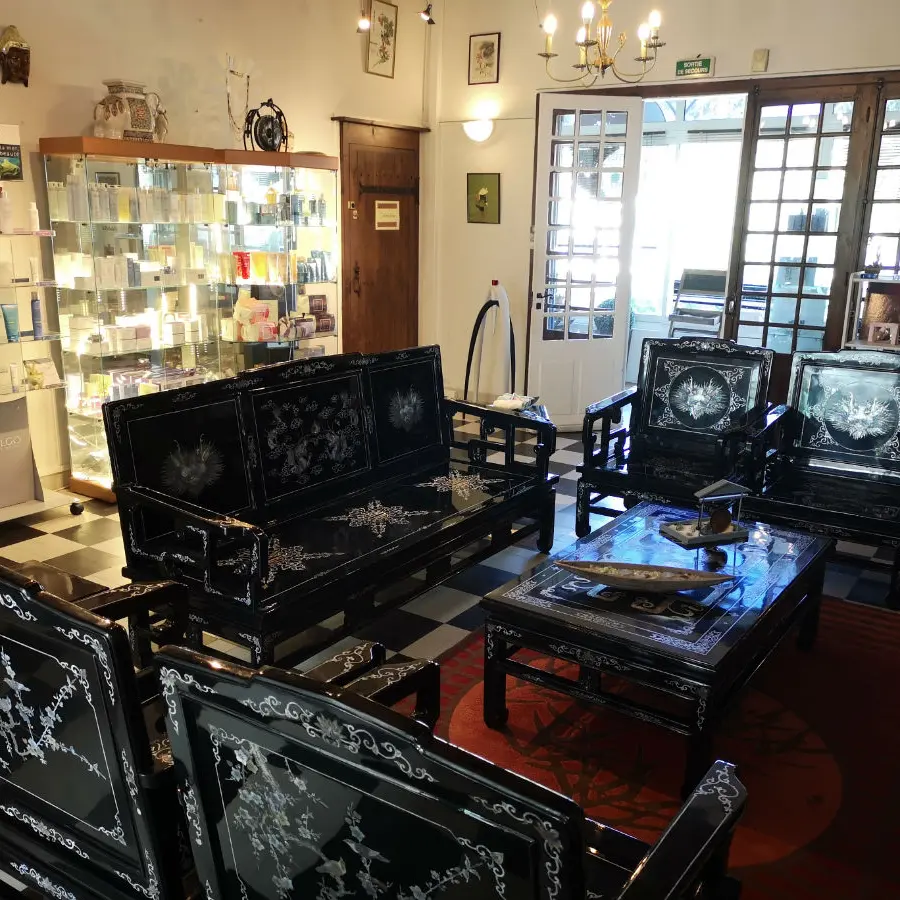 photo salon dattente spa