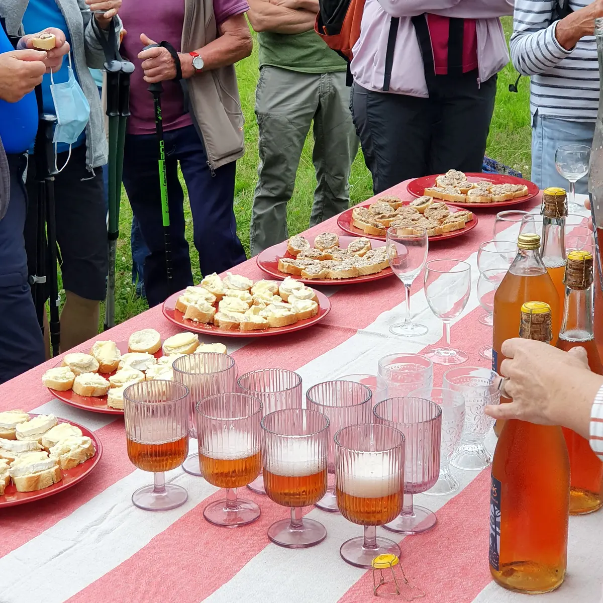 Dégustation à la ferme