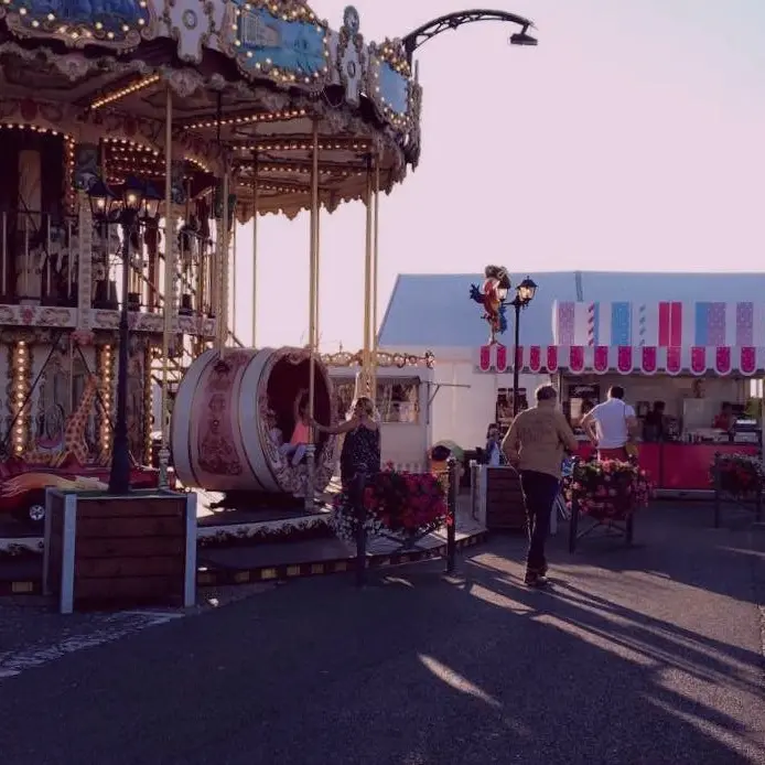 Carrousel 1900 -  LE TREPORT - Glacier - 2019