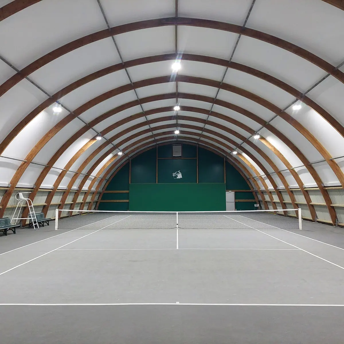 Court de tennis couvert à Offranville