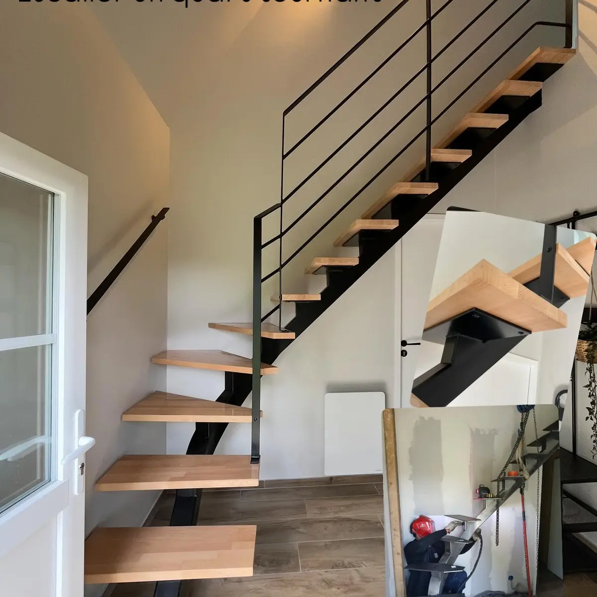 Exemple metalerie escalier