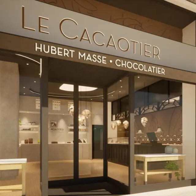 Les plans de la boutique du Havre avant ouverture