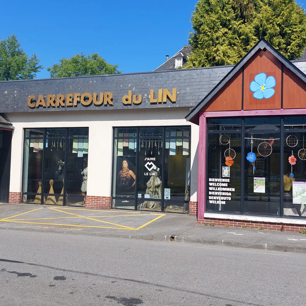 Doudeville - Carrefour du Lin