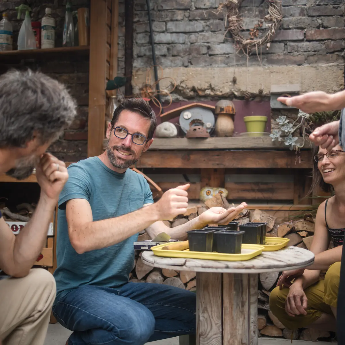 Atelier au jardin - Sotteville-les-Rouen