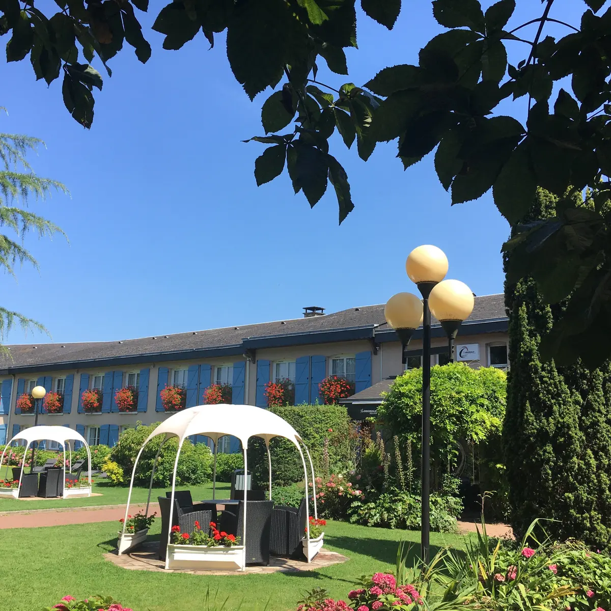 La Bertelière - jardins - Terrasse