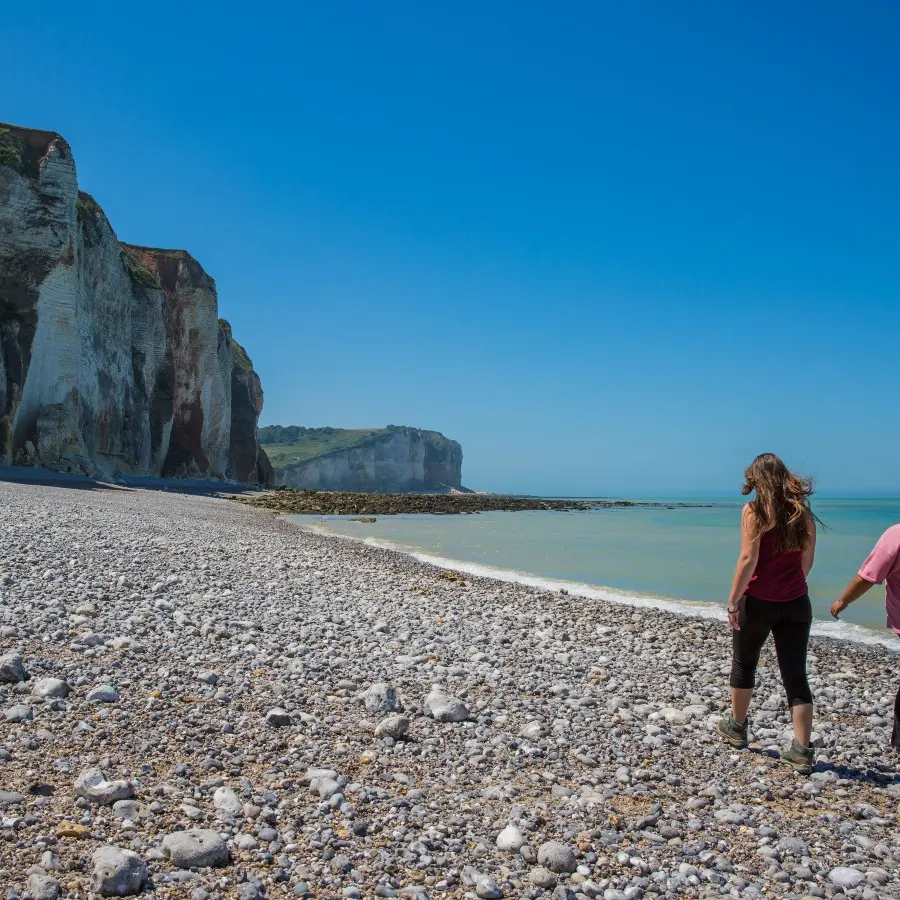 Randonnée sur la plage