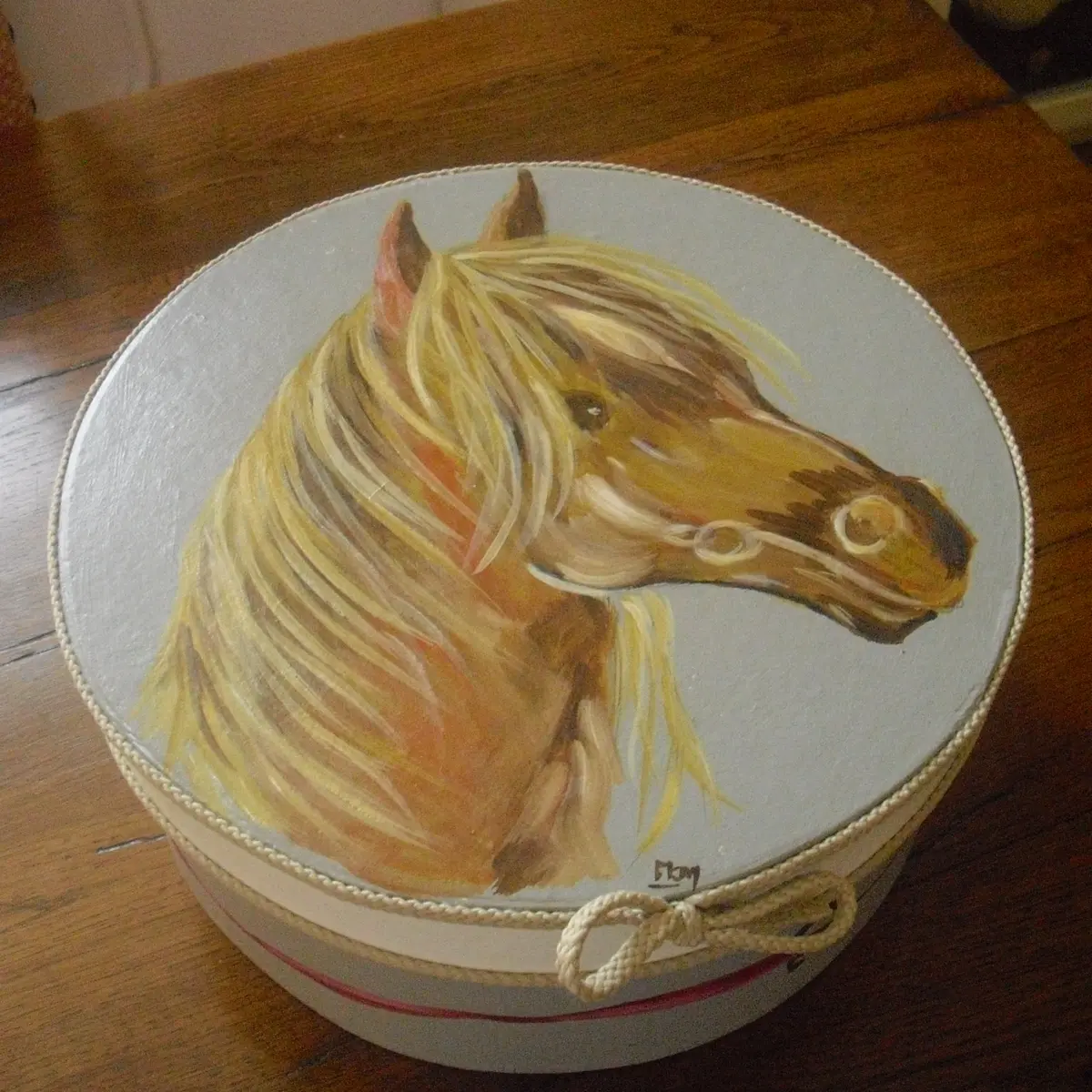 Peinture décorative réalisée par Maryvonne Burel
