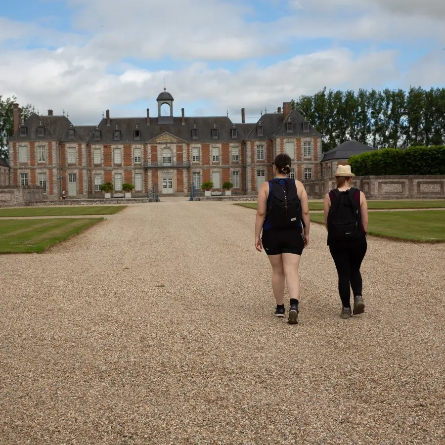 Randonnée au chateau de Galleville