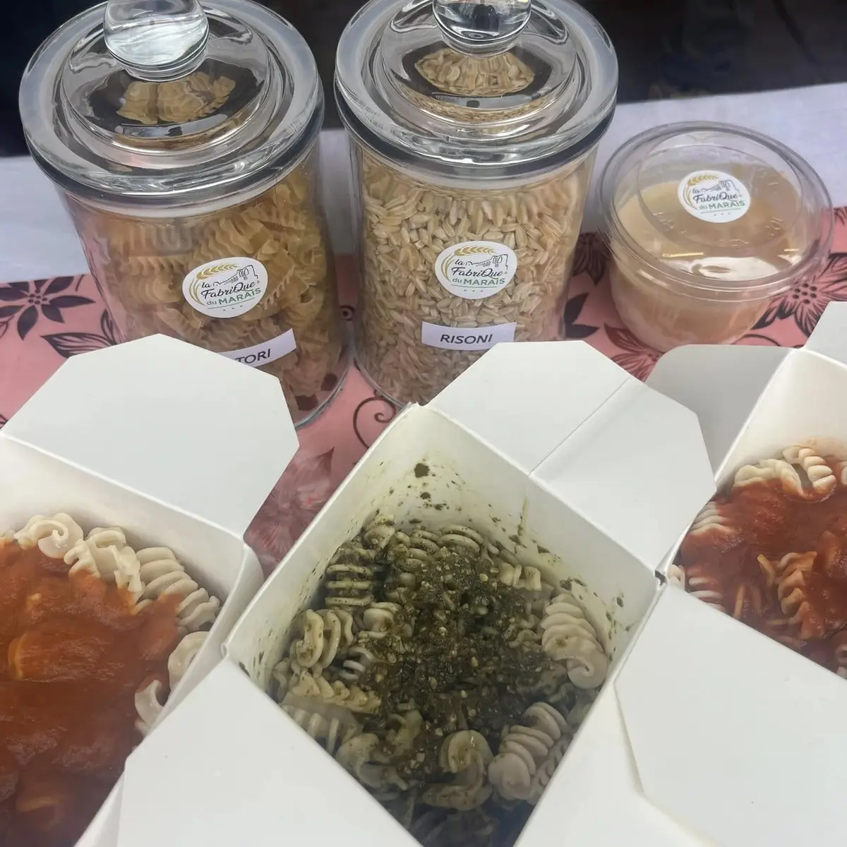 Les pâtes de La Fabrique du Marais