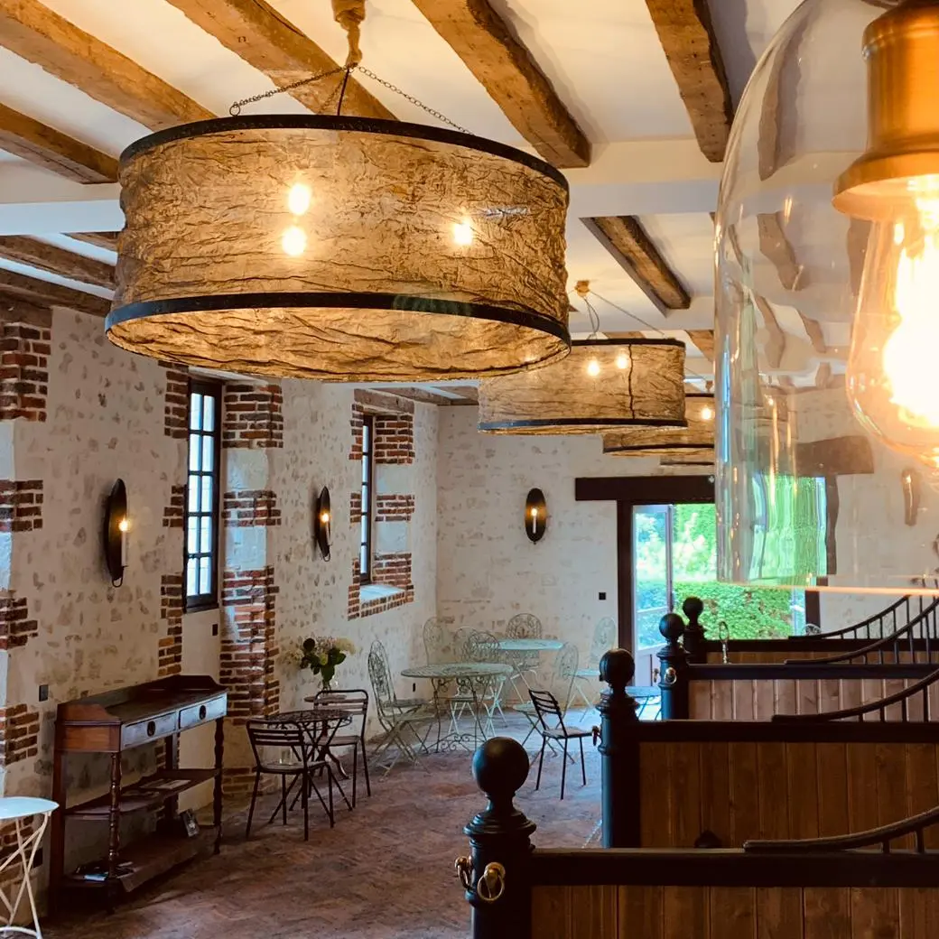 intérieur du salon de thé