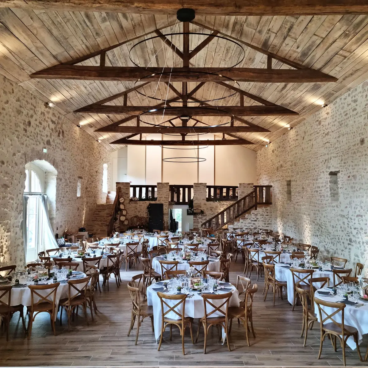 salle de réception - château de la Cressonnière - Cezais