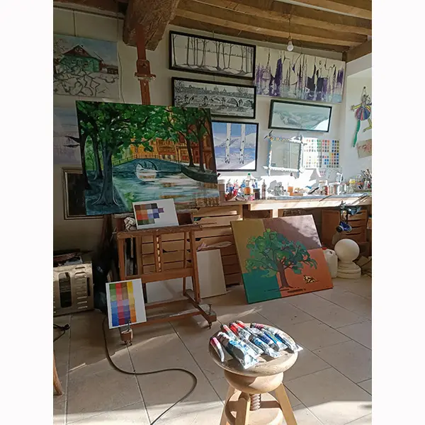 Artiste-peintre Amélie ROMET - Saint-Céneri-le-Gérei