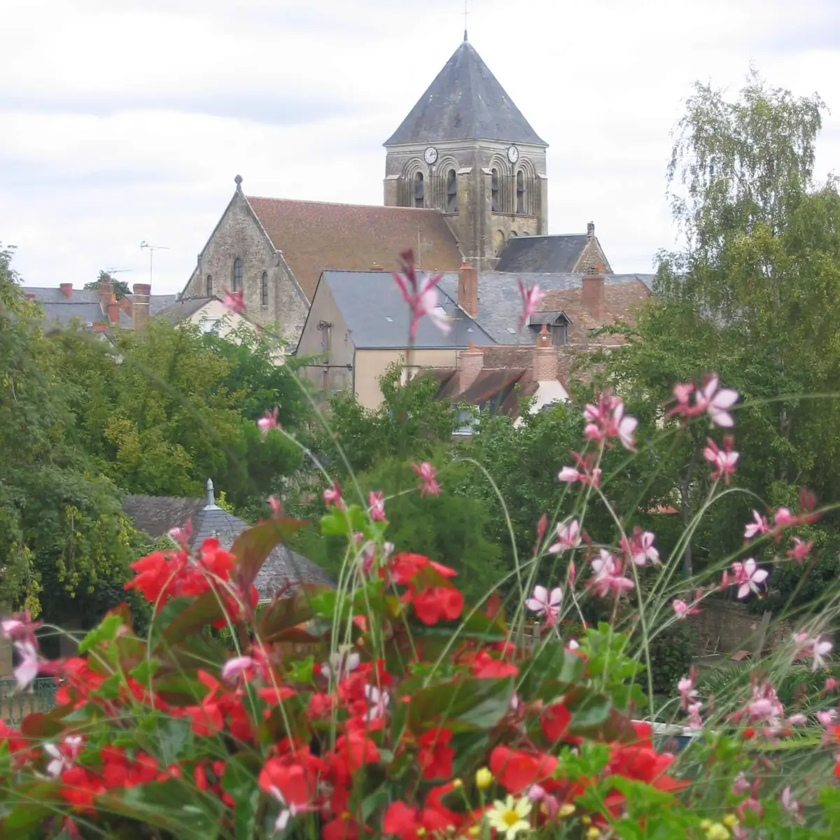 Bazouges depuis le pont