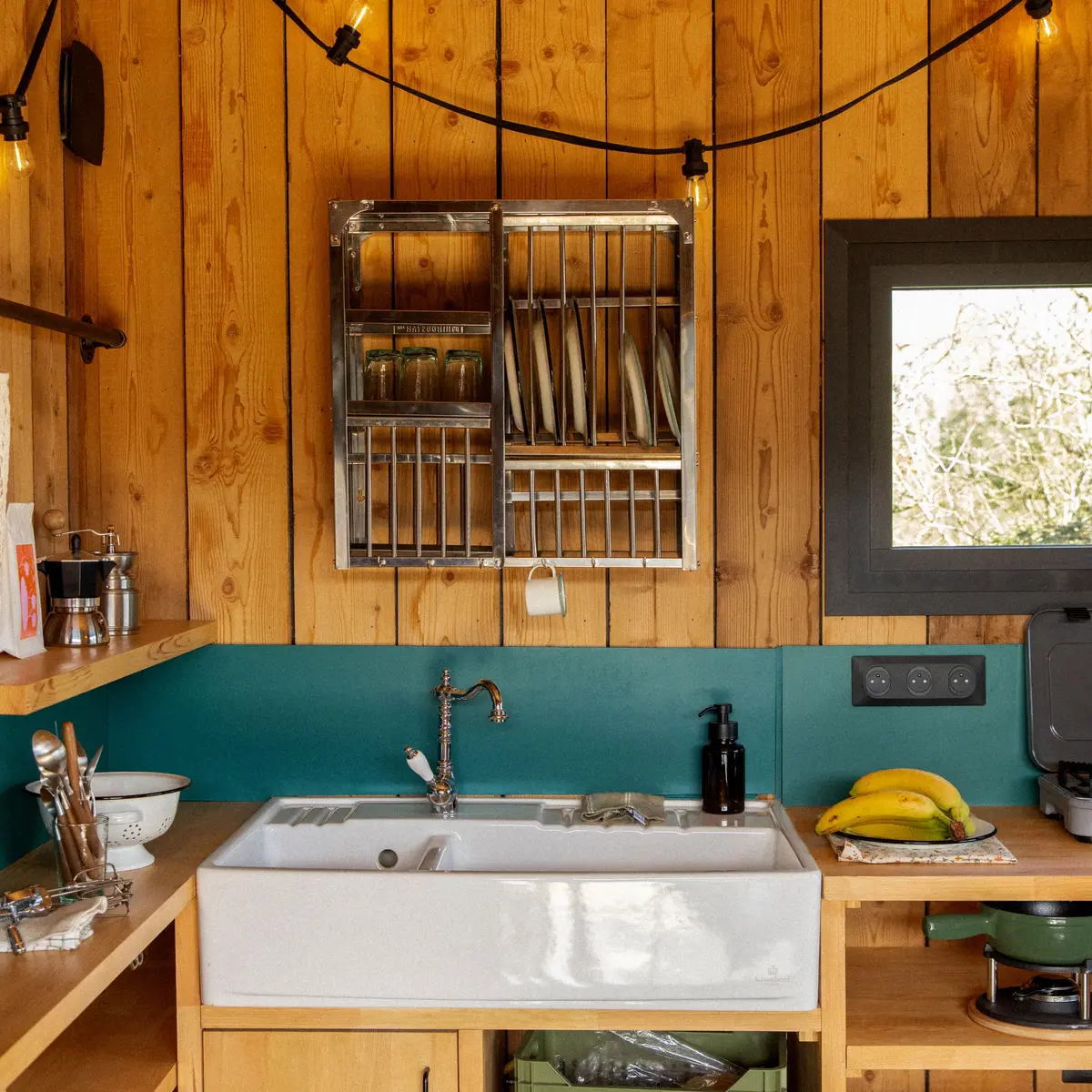 Bon Air Club - Lodge esprit cabane - cuisine