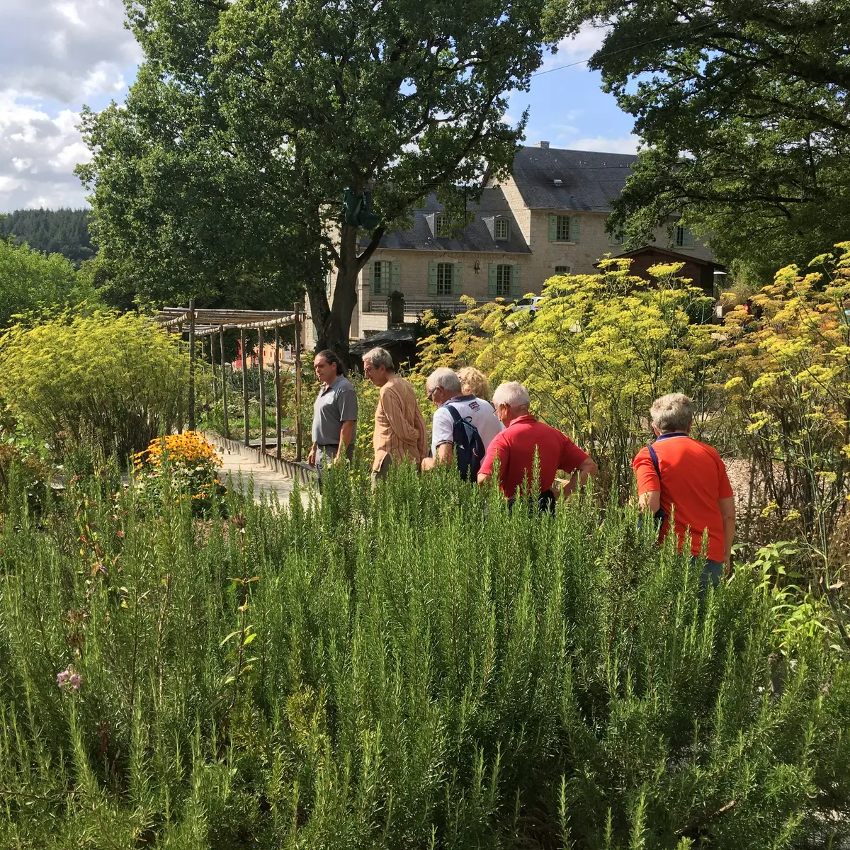 Visite guidée du jardin du Domaine du Gasseau