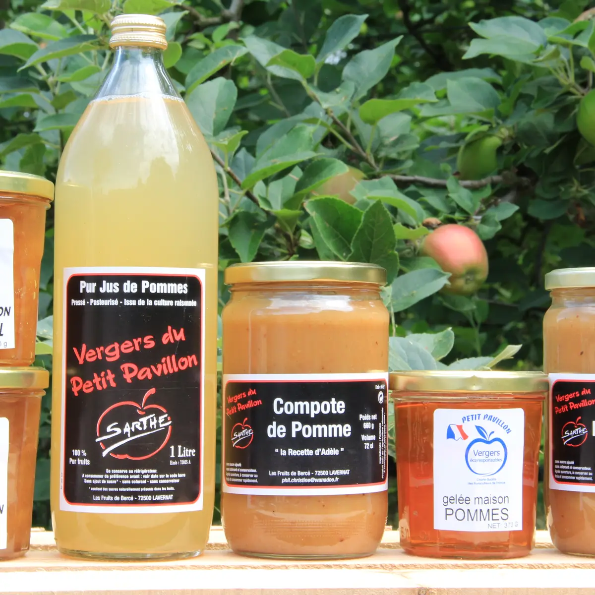 Vergers du petit Pavillon_Lavernat_produits