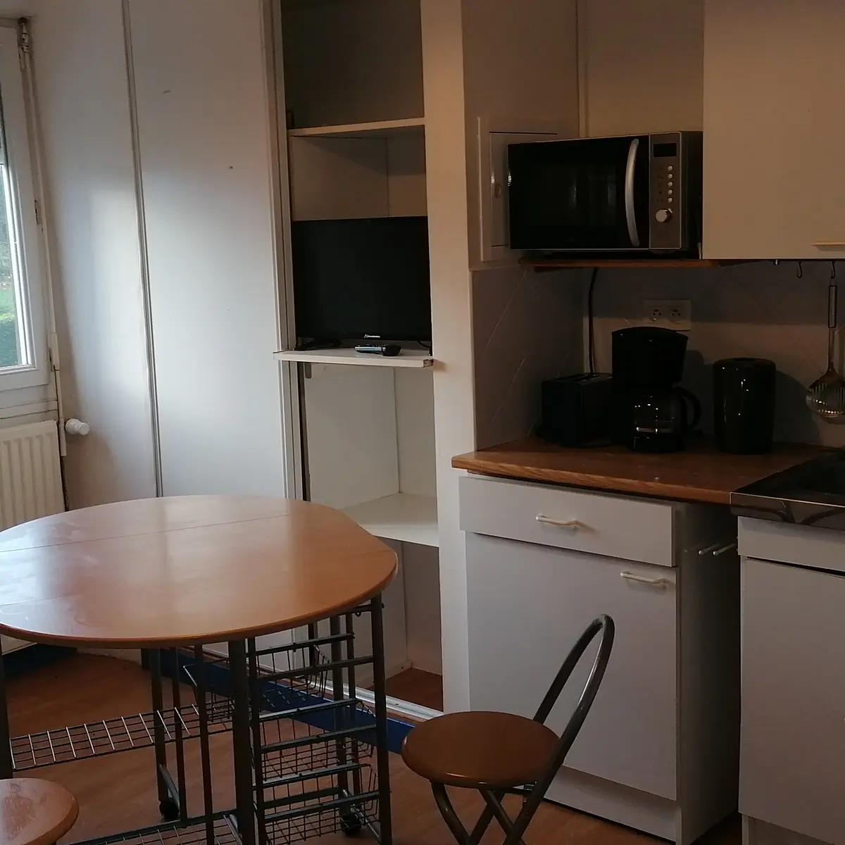 Studio 1 personne de 17 m²