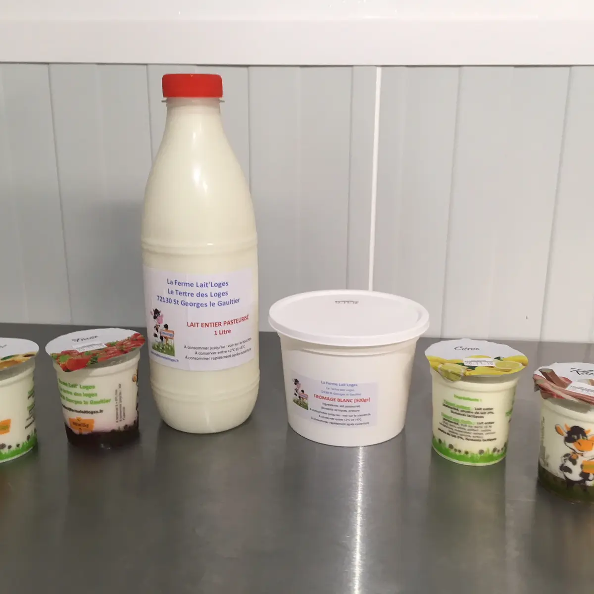 Ferme Lait'loges produits