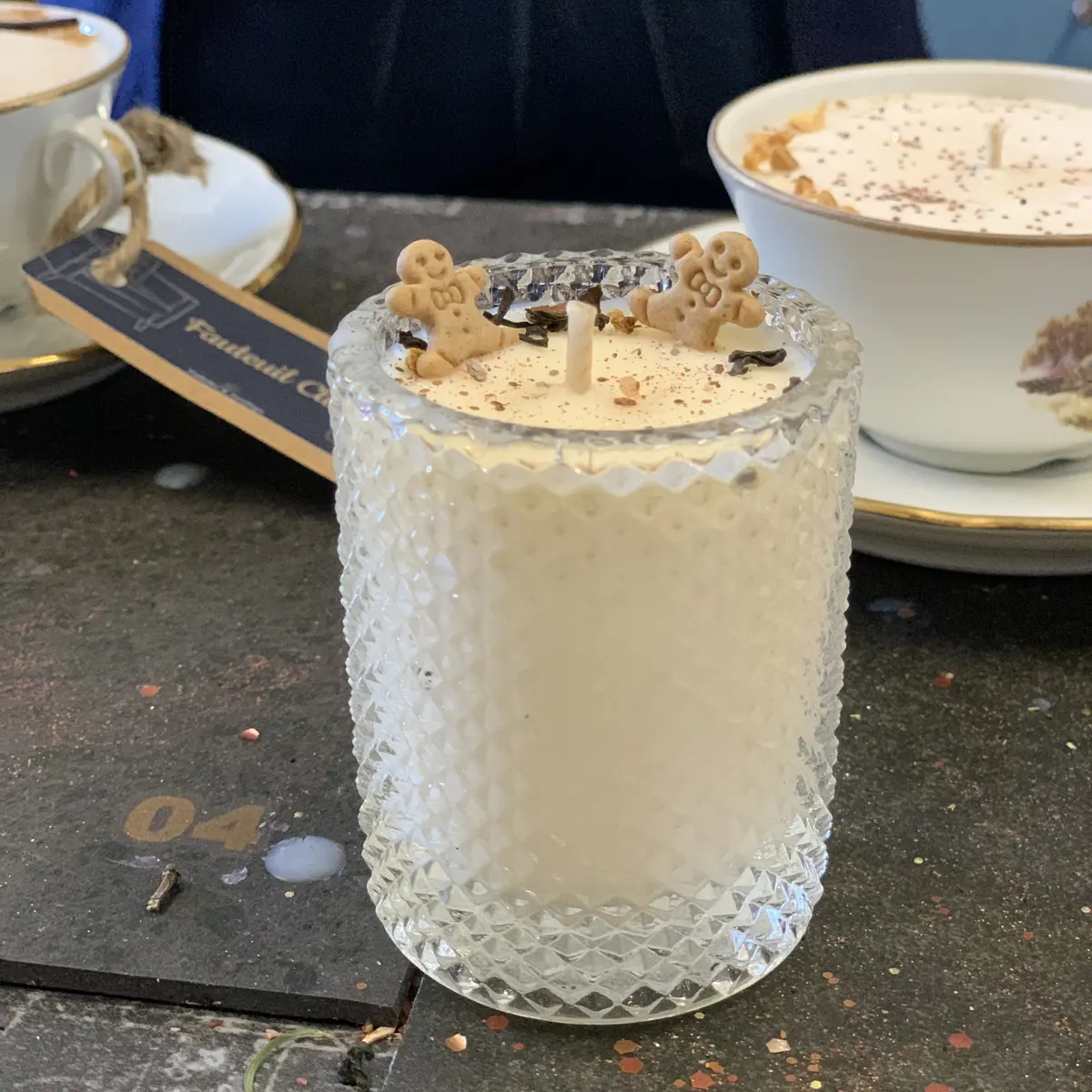 bougies artisanales Paillettes & Sortilèges -La Châtaigneraie - 85