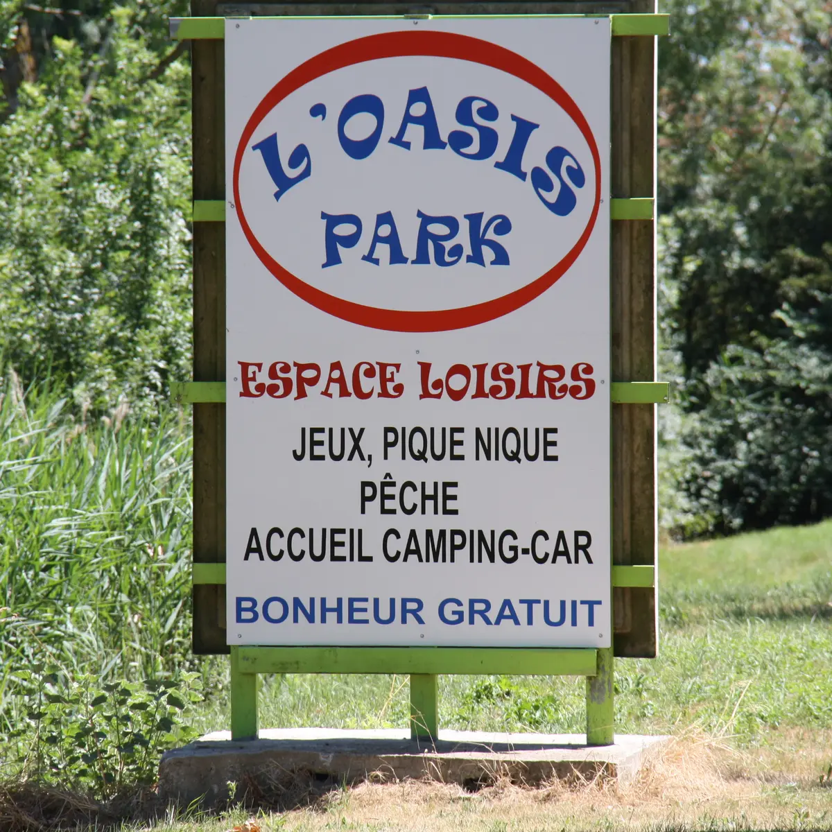 Aire de stationnement L'Oasis de la Rosée