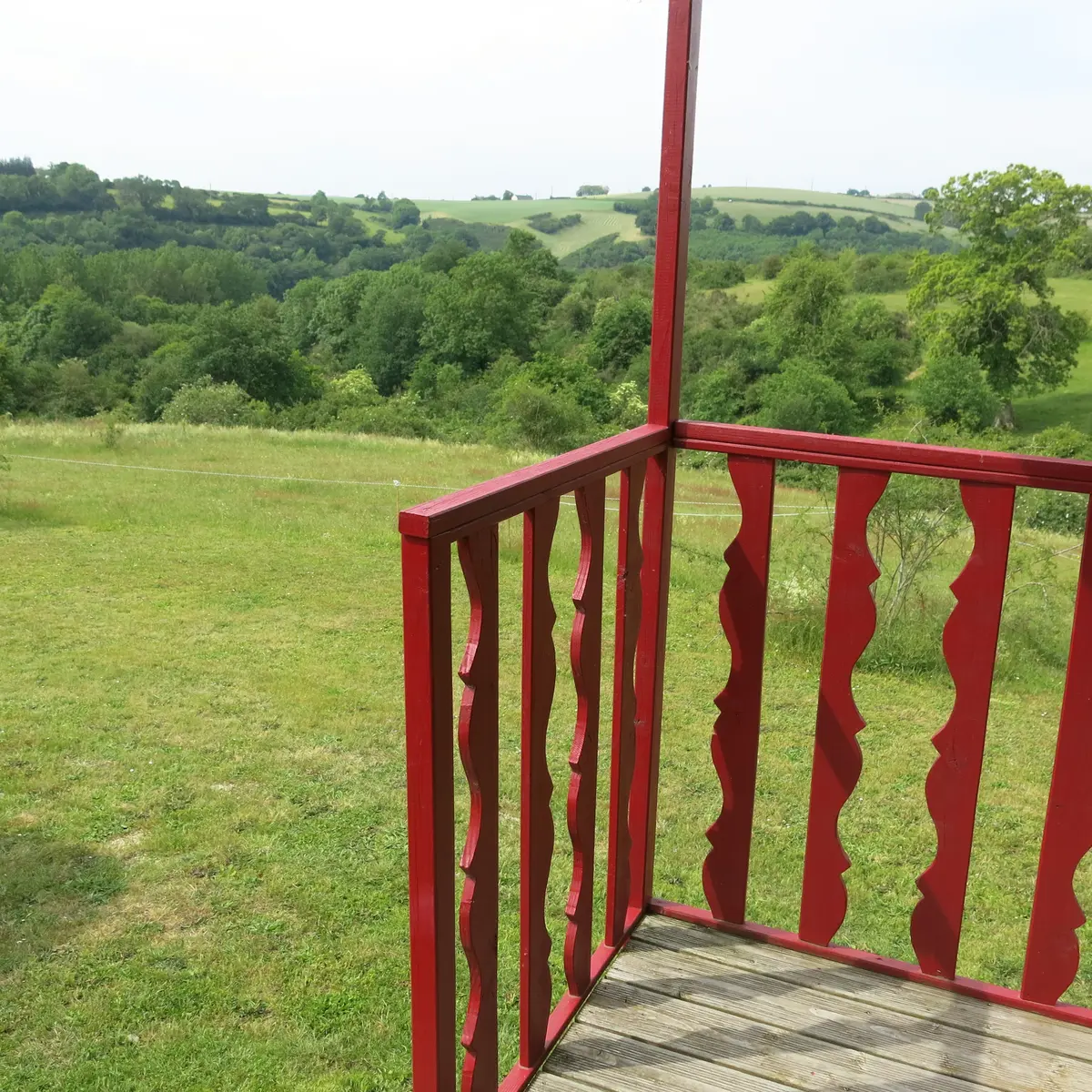 La Grande Savane - Saint-Paul-le-Gaultier - roulotte toute équipée vue