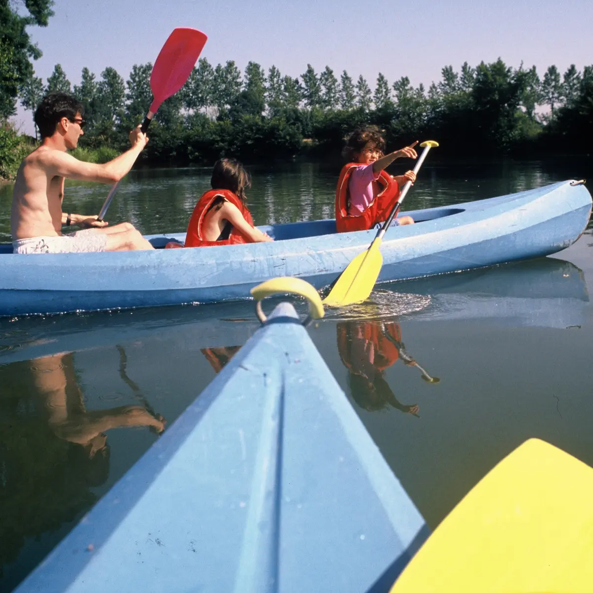 Kayaks sur le Loir-02