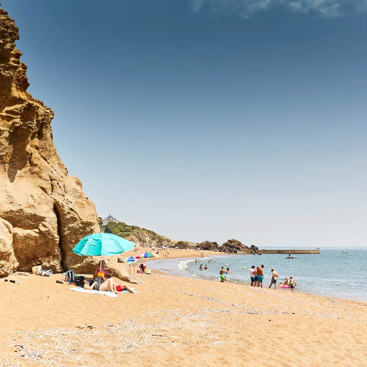 Plage de Saint-Eugène à Saint-Nazaire