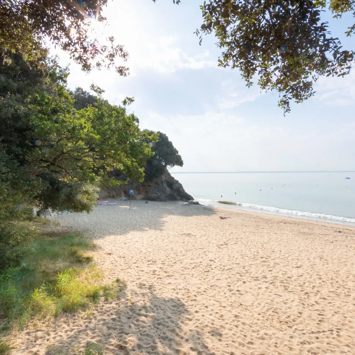 Plage de Porcé, idéal pour la baignade à Saint-Nazaire