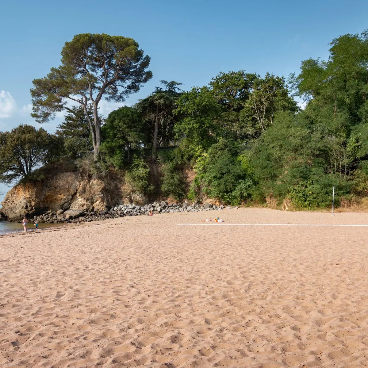 Plage de Porcé à Saint-Nazaire et son sable fin