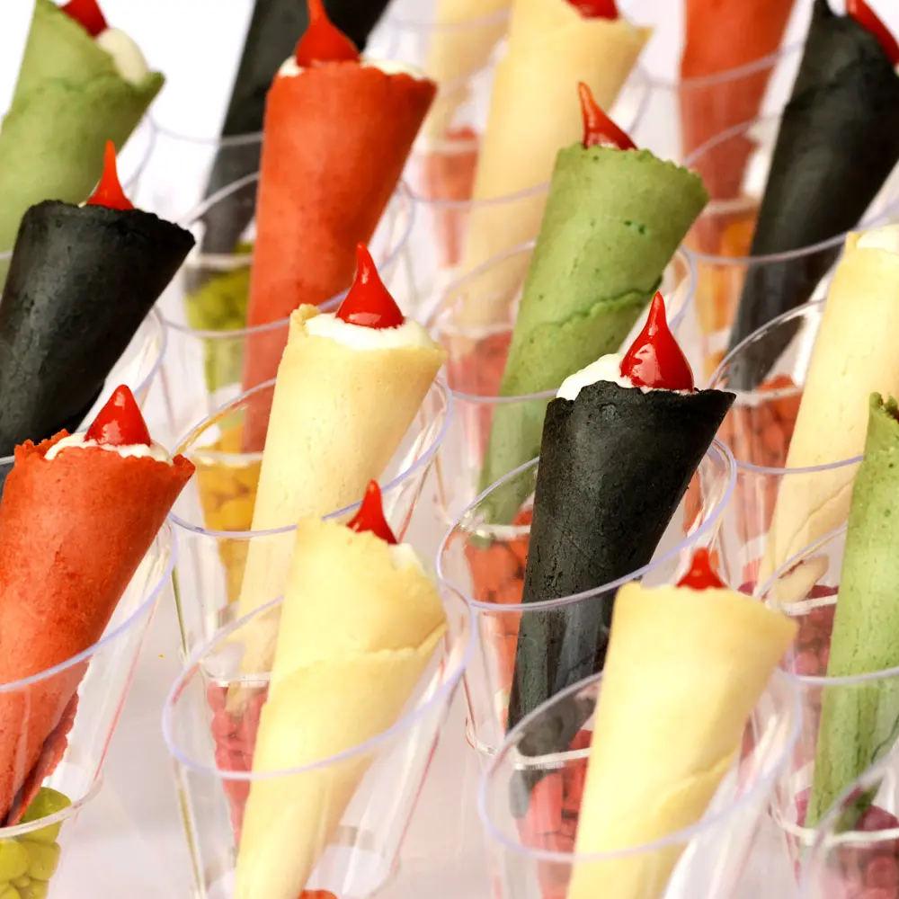 cuisinier-passionné-cones-légumes Désiré Frisque