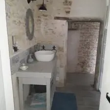 salle d'eau l'oiseau bleu - Bazoges en Pareds - 85