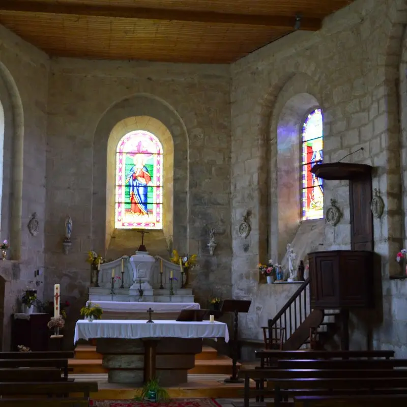 Église Saint-Nicolas de Courbefy