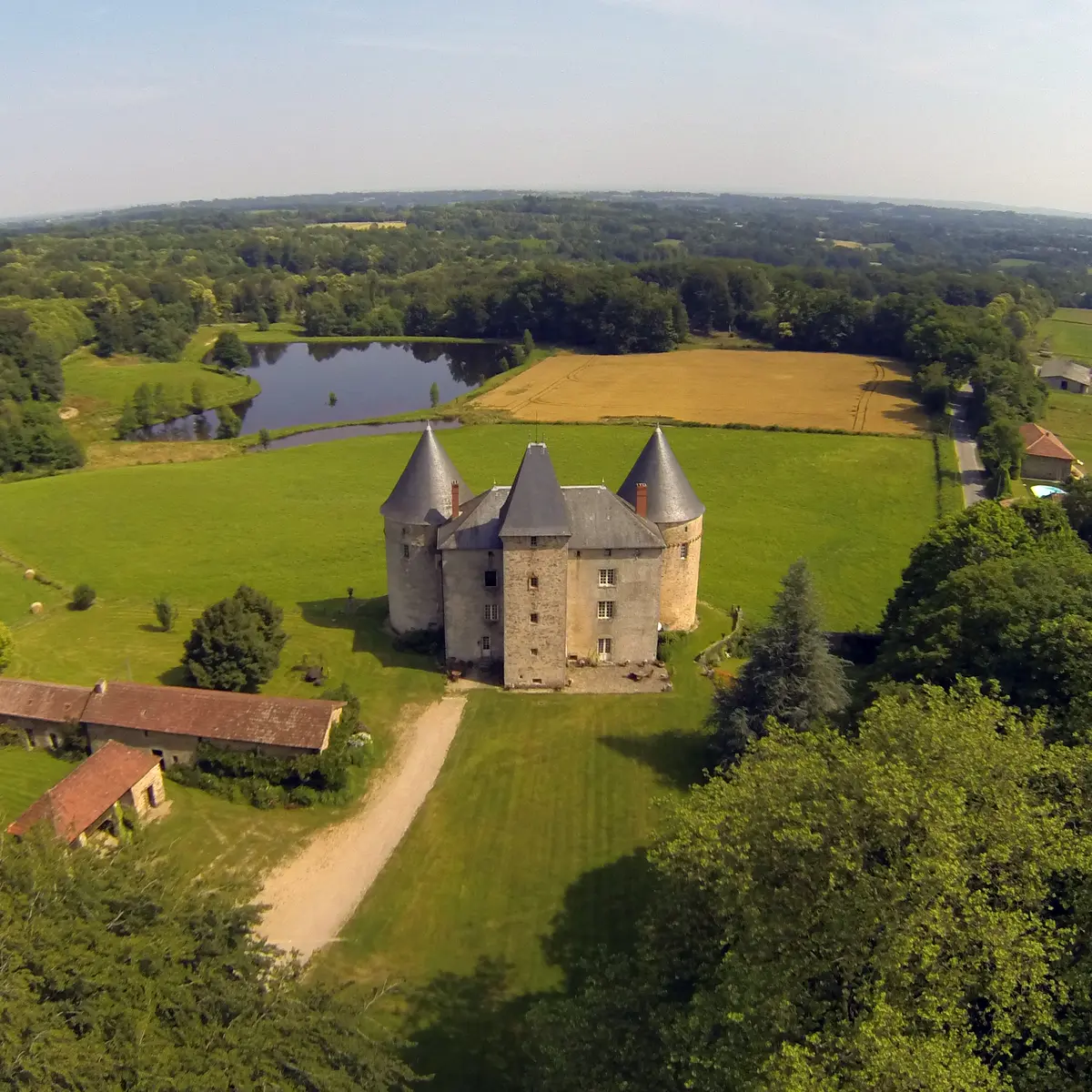 Château de Brie - Vue générale