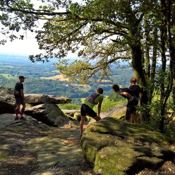 Base Uni'Vert Trail des Monts d'Ambazac - Le sentier de la pierre branlante_1