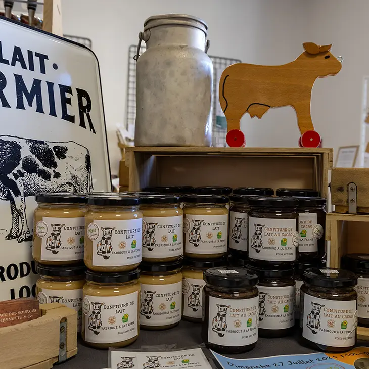 Lait secrets des sources confiture de lait