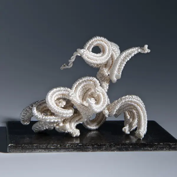 Sculptures fibre Cérianthe 12