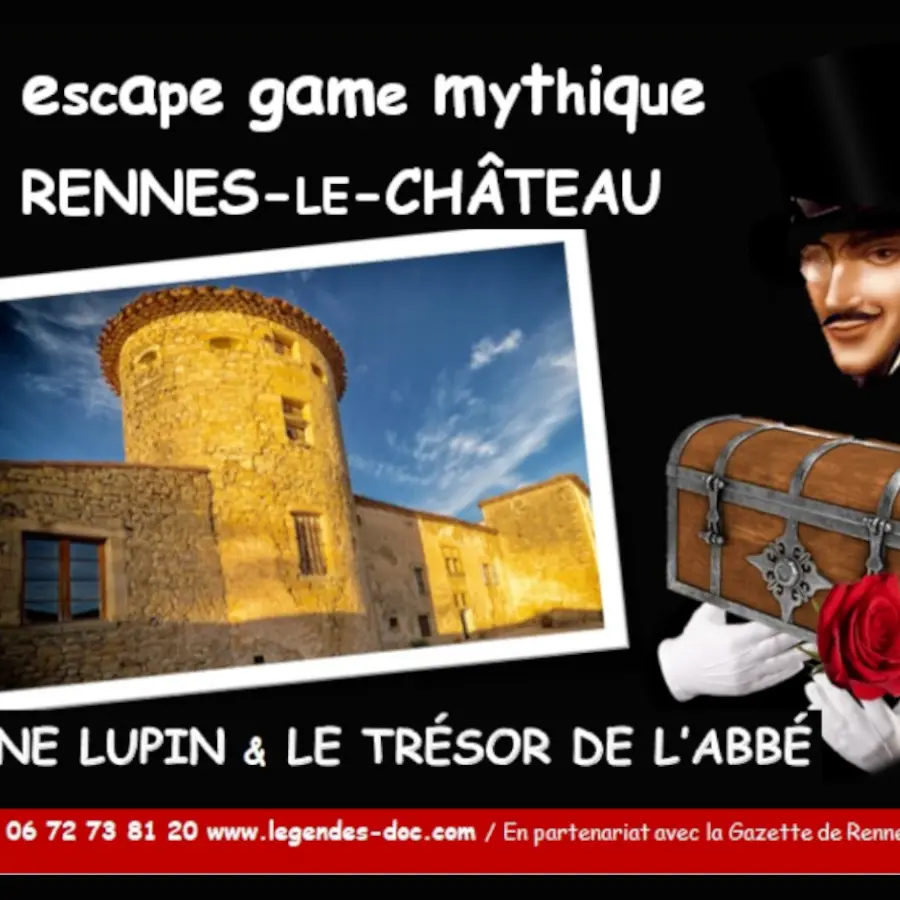 escape game arsene lupin rennes-le-chateau