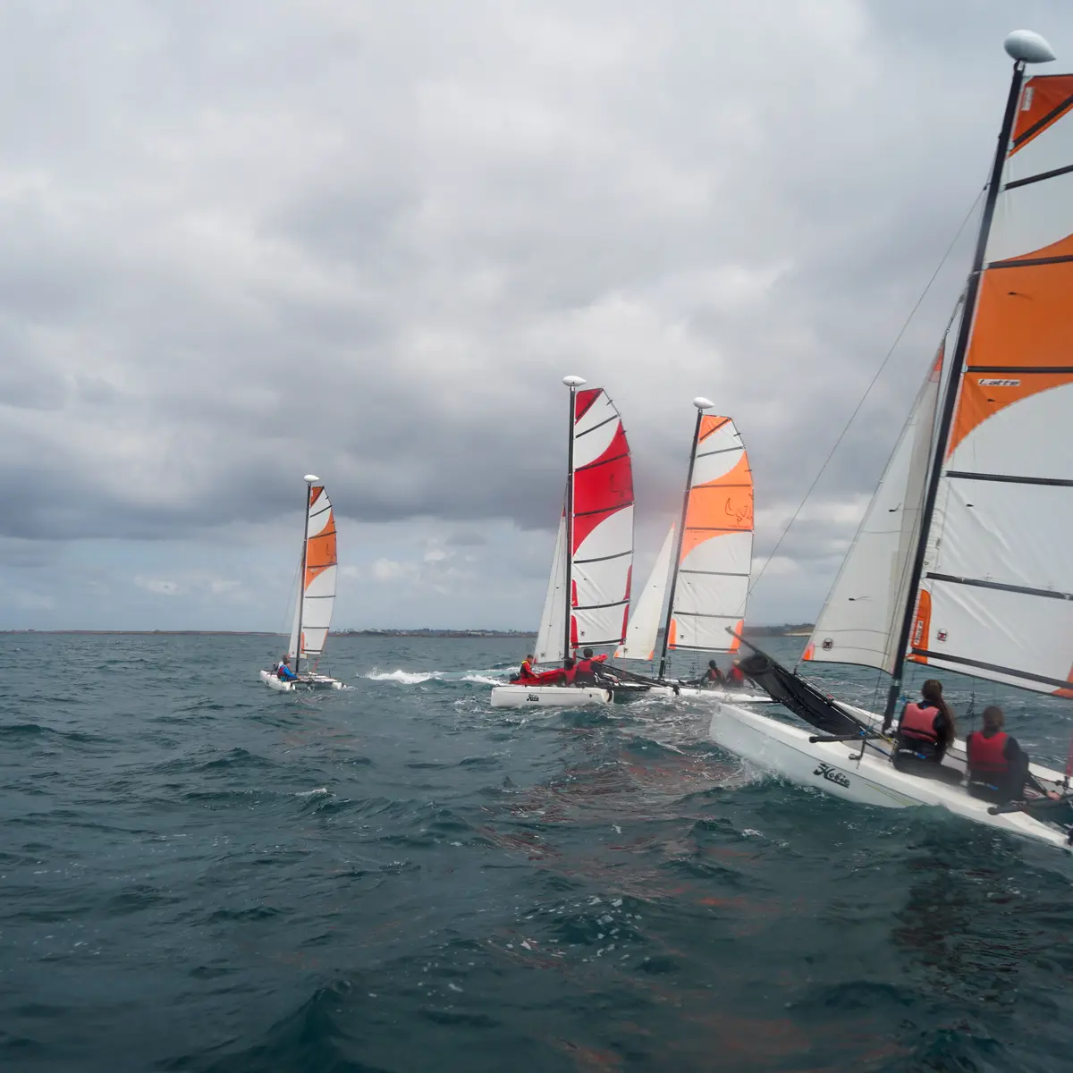 Navigation en catamaran