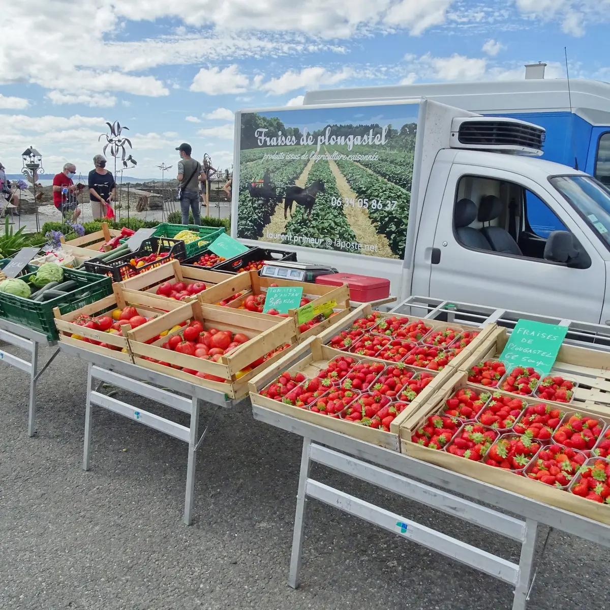 Marché de Locquémeau 1